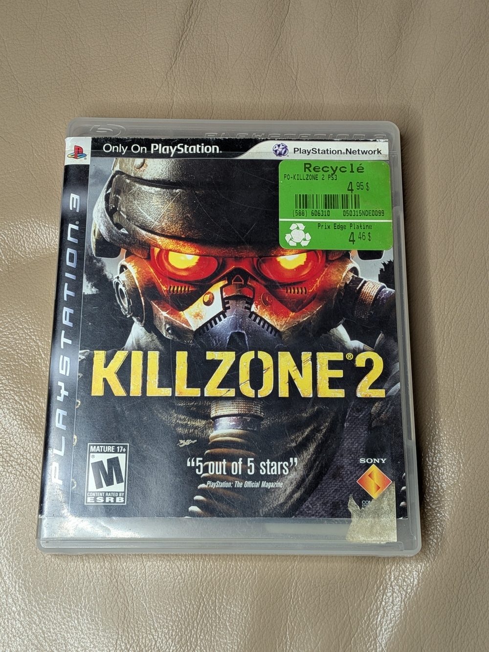 Sony PlayStation 3 Killzone 2 - Missing Booklet - Tested